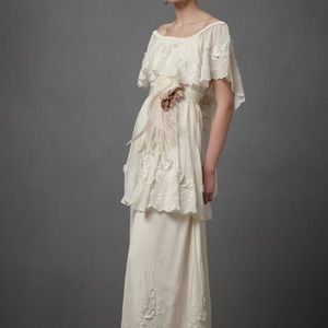 BHDLN Anthropologie dulcinea wedding dresss